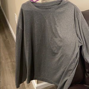 Grey long sleeved shirt